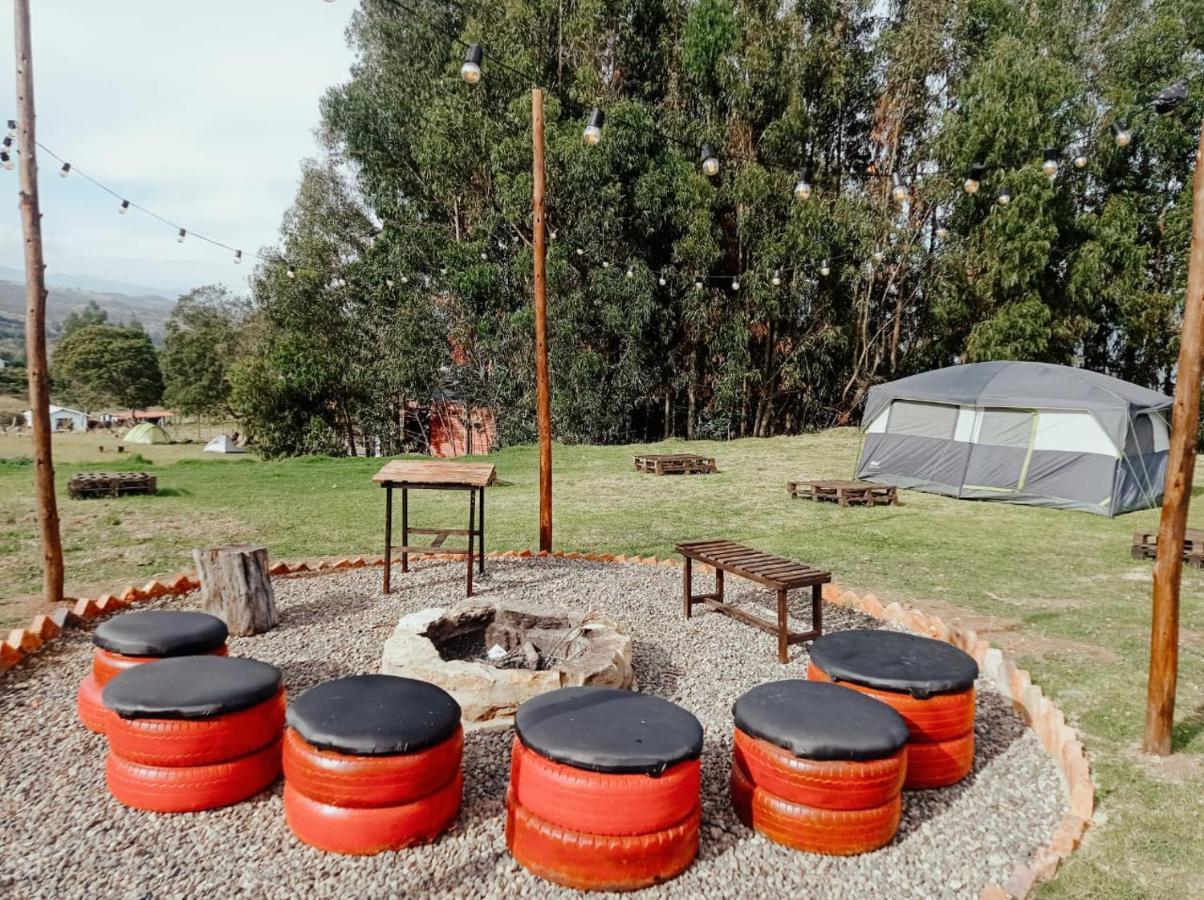 Camping Las Acacias Guatavita Eksteriør bilde