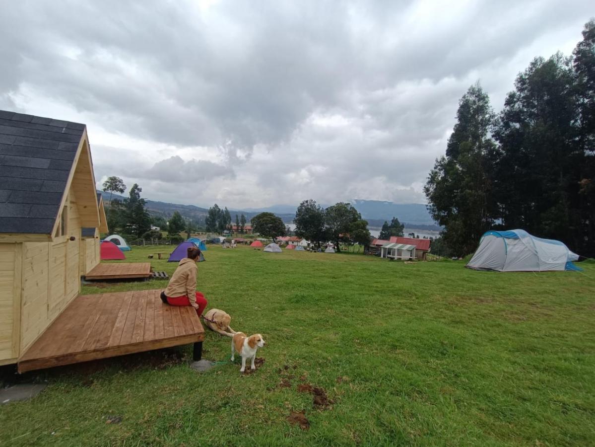 Camping Las Acacias Guatavita Eksteriør bilde