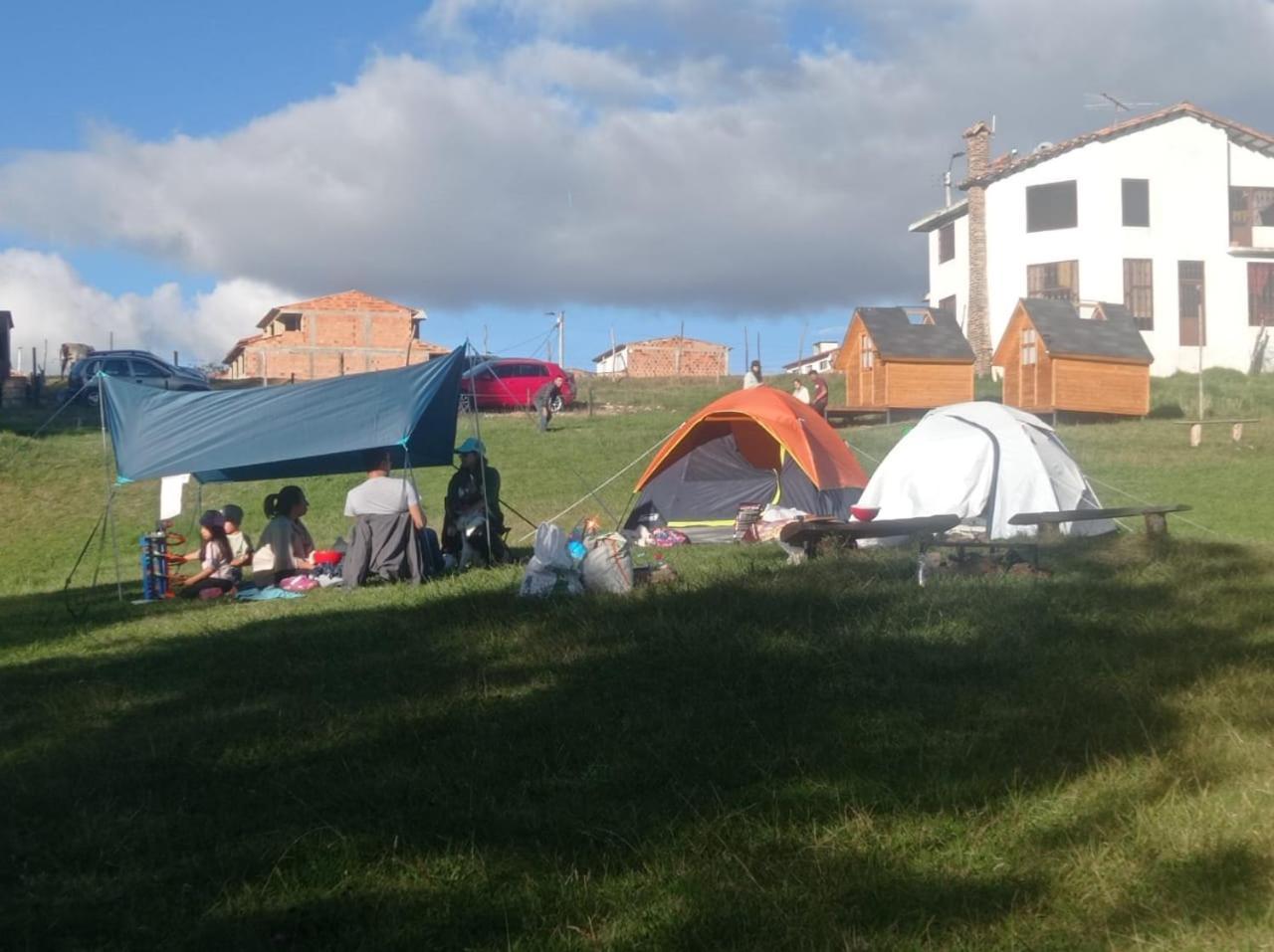 Camping Las Acacias Guatavita Eksteriør bilde